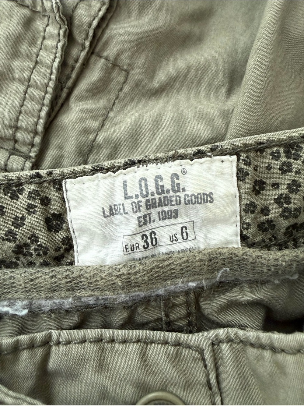 ☀️ H&M Cargo Utility Pants Size 6 - Picture 3 of 8